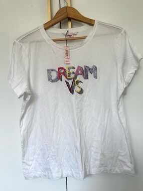 Victorias Secret Cotton Tee Large NWT
